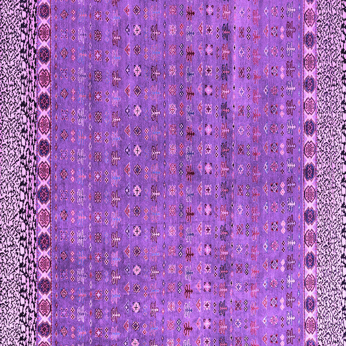 Square Abstract Purple Modern Rug, abs4974pur
