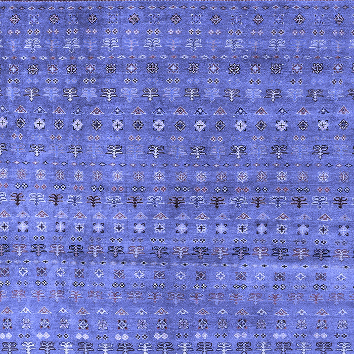 Machine Washable Abstract Blue Modern Rug, wshabs4974blu