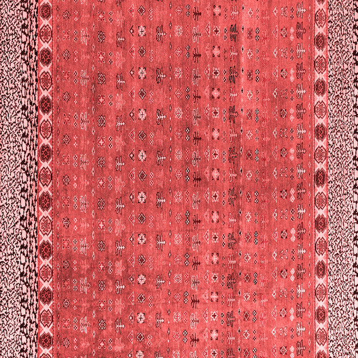 Abstract Red Modern Rug, abs4974red