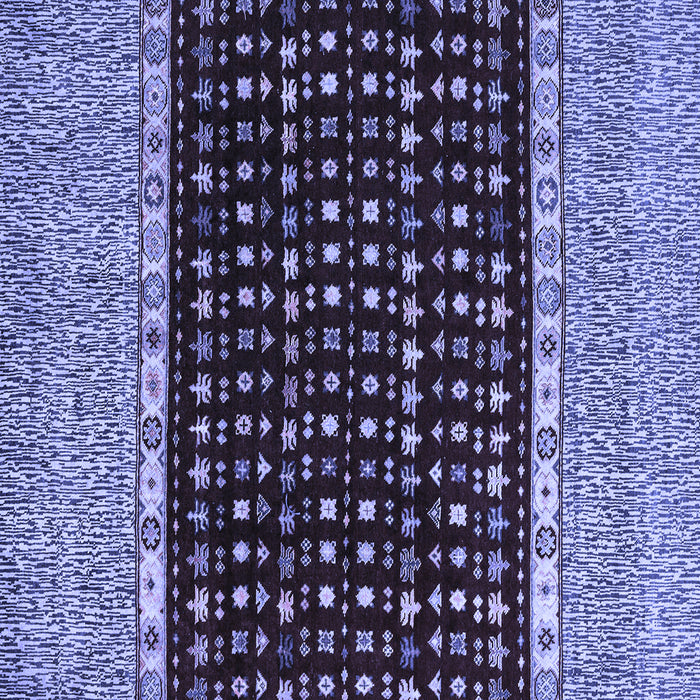 Square Machine Washable Abstract Blue Modern Rug, wshabs4975blu