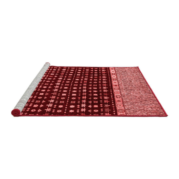 Modern Red Washable Rugs