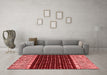 Modern Red Washable Rugs