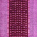 Square Abstract Pink Modern Rug, abs4975pnk