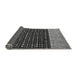 Sideview of Abstract Gray Modern Rug, abs4975gry