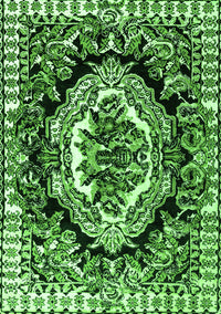 Medallion Green French Rug, abs4976grn