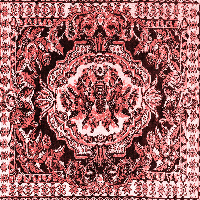 Medallion Red French Rug, abs4976red