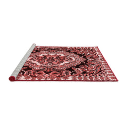 French Red Washable Rugs