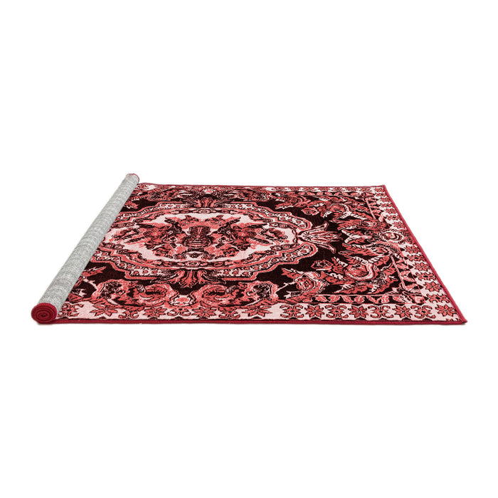 French Red Washable Rugs