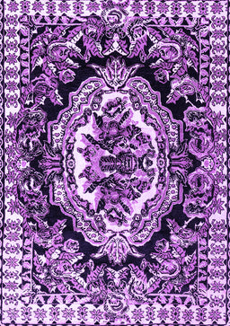 Medallion Purple French Rug, abs4976pur