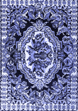 Medallion Blue French Rug, abs4976blu