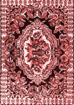 Medallion Red French Area Rugs
