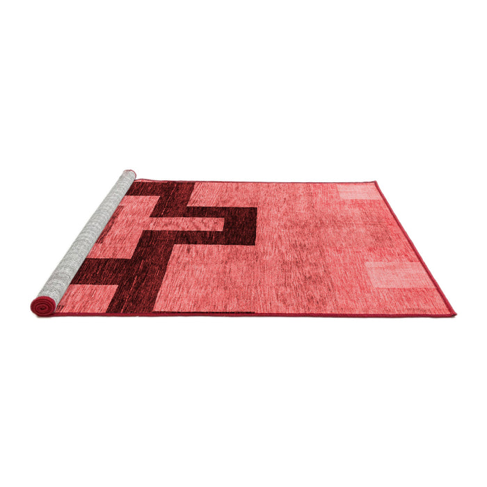 Modern Red Washable Rugs