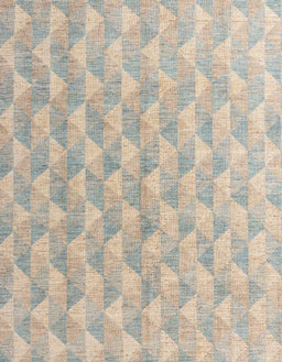 Abstract Camel Brown Modern Rug, abs4978