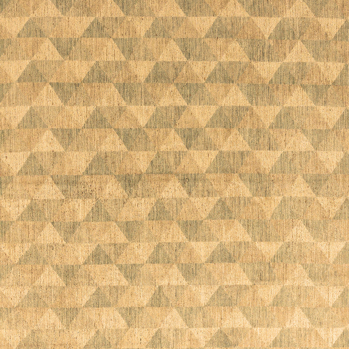 Square Abstract Brown Modern Rug, abs4978brn