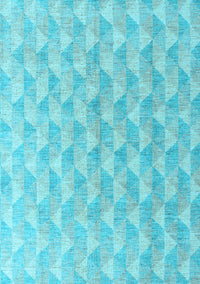 Abstract Light Blue Modern Rug, abs4978lblu