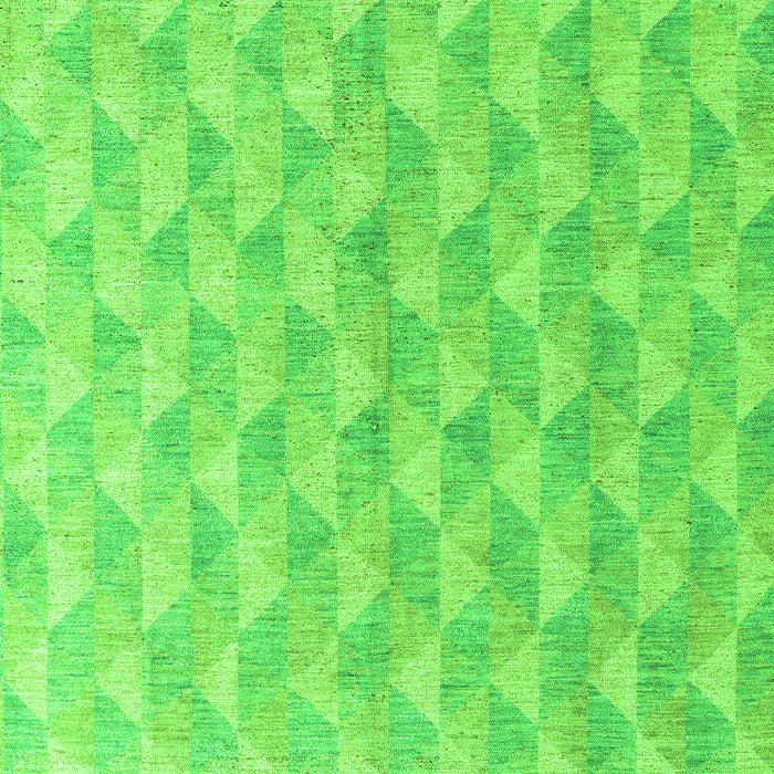 Machine Washable Abstract Green Modern Area Rugs, wshabs4978grn