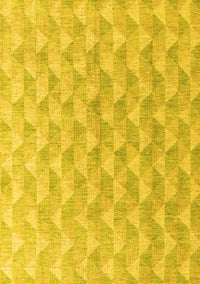 Abstract Yellow Modern Rug, abs4978yw