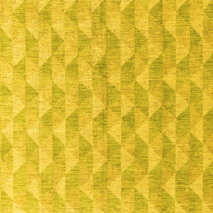 Abstract Yellow Modern Rug, abs4978yw