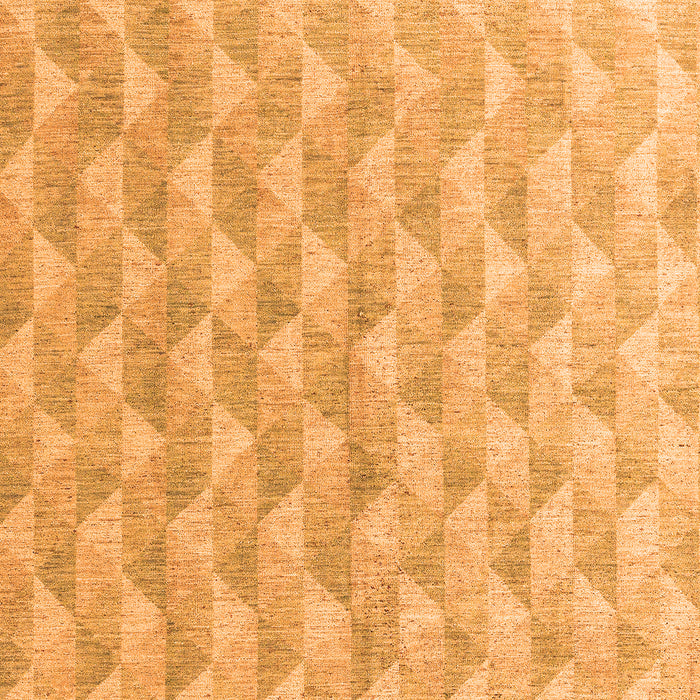Machine Washable Abstract Orange Modern Area Rugs, wshabs4978org