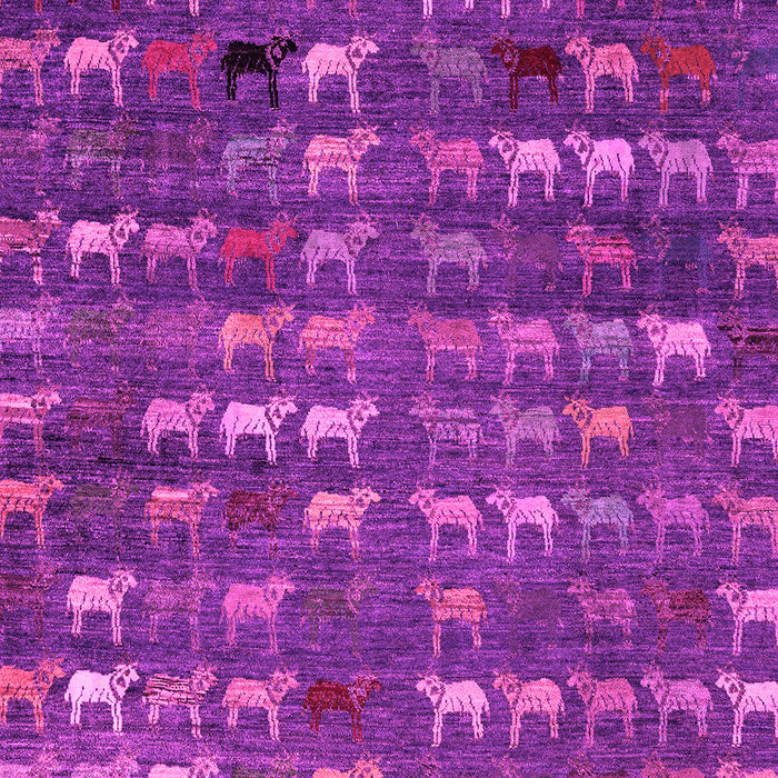 Machine Washable Abstract Pink Modern Rug, wshabs4979pnk