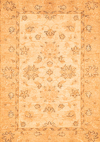 Oriental Orange Traditional Rug, abs497org