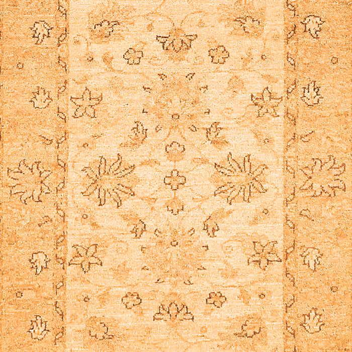 Oriental Orange Traditional Rug, abs497org