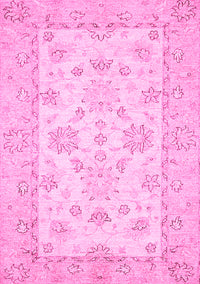 Oriental Pink Traditional Rug, abs497pnk