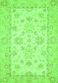 Oriental Green Traditional Rug, abs497grn