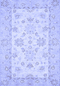 Oriental Blue Traditional Rug, abs497blu