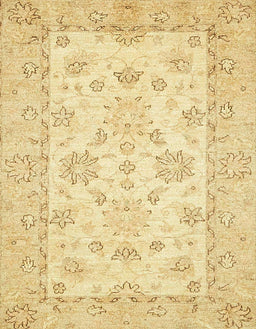 Abstract Yellow Oriental Rug, abs497