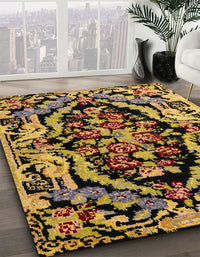 Abstract Bakers Brown Modern Rug, abs4980