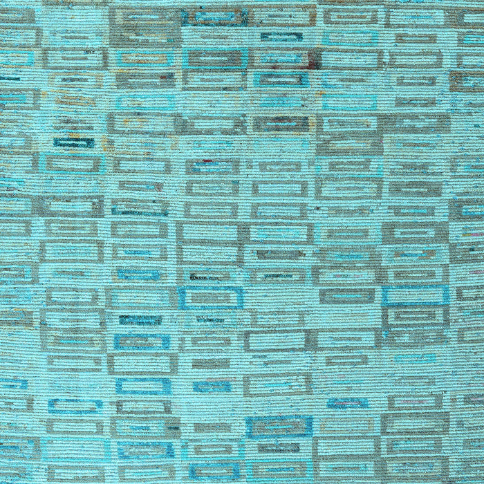 Machine Washable Abstract Light Blue Modern Rug, wshabs4981lblu