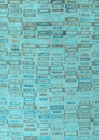 Abstract Light Blue Modern Rug, abs4981lblu