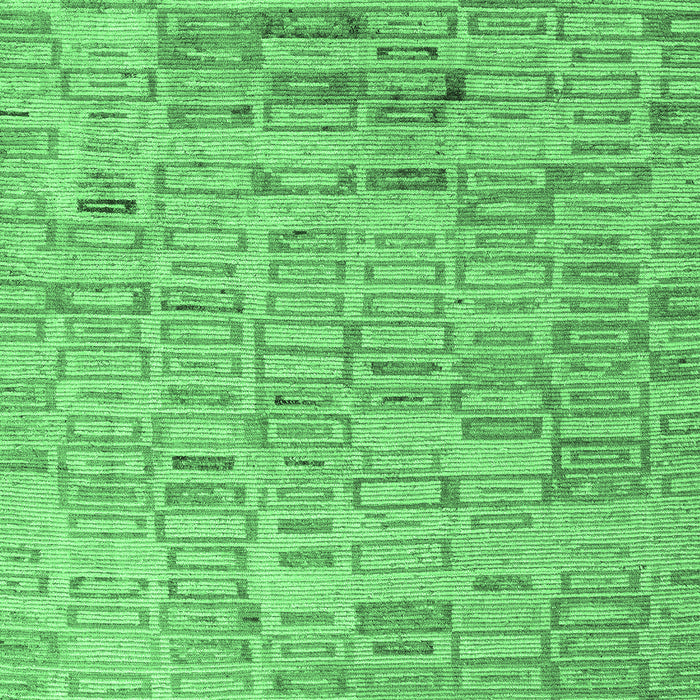 Machine Washable Abstract Emerald Green Modern Area Rugs, wshabs4981emgrn