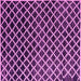 Square Machine Washable Abstract Pink Modern Rug, wshabs4982pnk