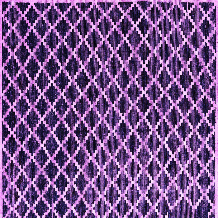 Square Abstract Purple Modern Rug, abs4982pur