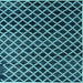 Square Machine Washable Abstract Light Blue Modern Rug, wshabs4982lblu