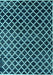 Machine Washable Abstract Light Blue Modern Rug, wshabs4982lblu