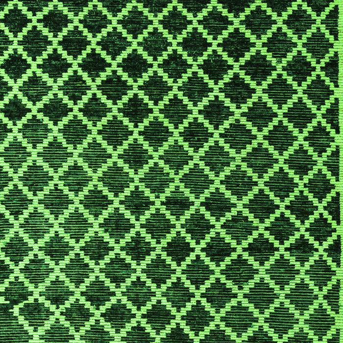Machine Washable Abstract Green Modern Area Rugs, wshabs4982grn