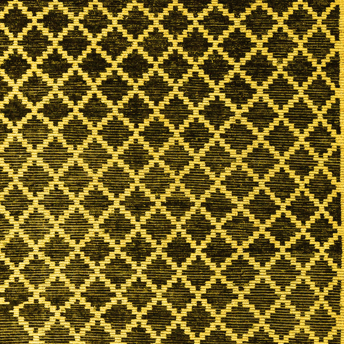 Abstract Yellow Modern Rug, abs4982yw