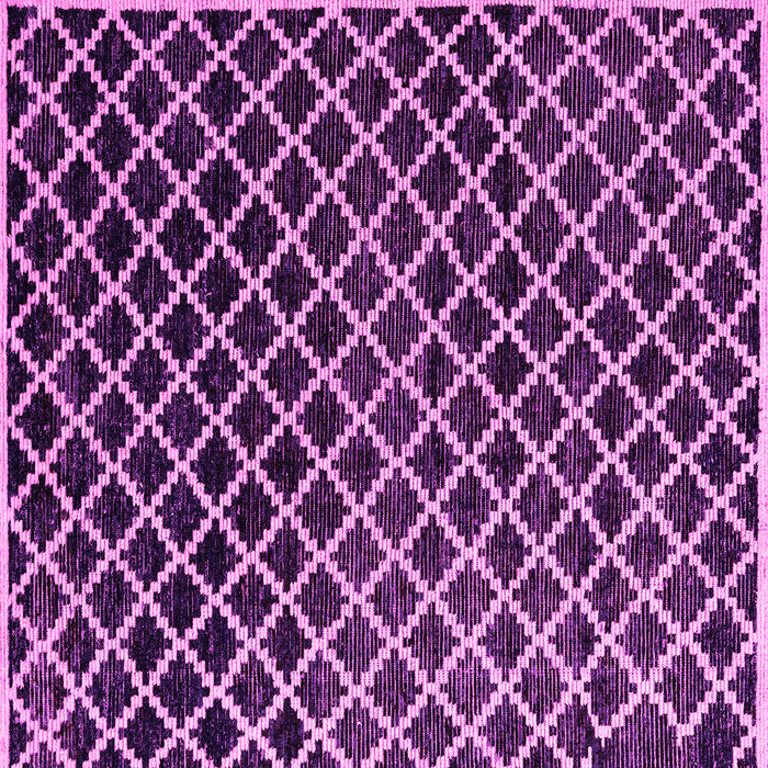 Square Abstract Pink Modern Rug, abs4982pnk