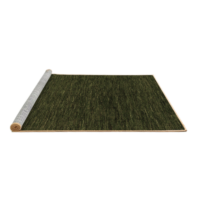 Sideview of Machine Washable Abstract Brown Modern Rug, wshabs4983brn