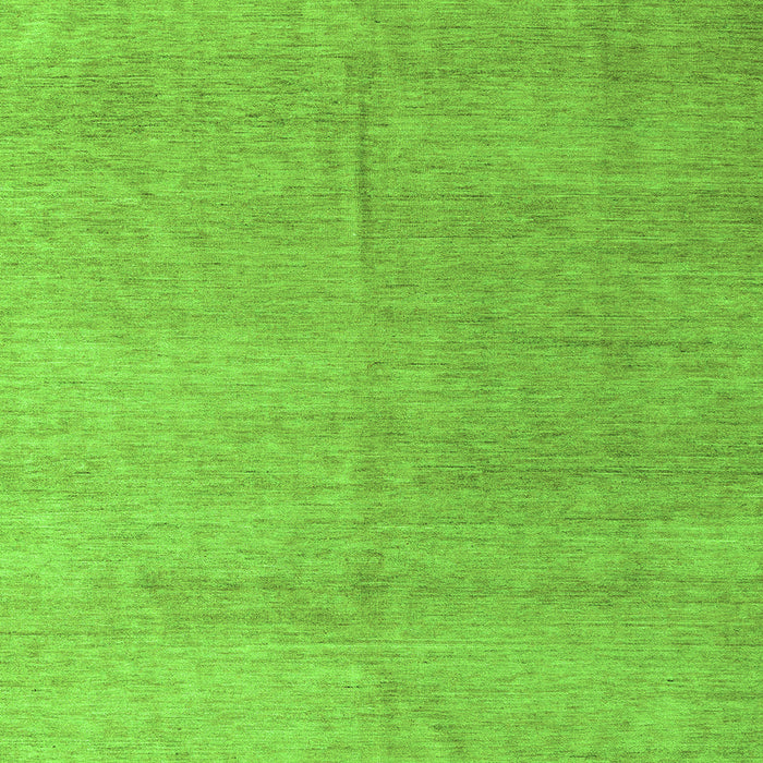 Square Abstract Green Modern Rug, abs4984grn