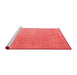 Modern Red Washable Rugs