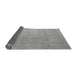 Sideview of Abstract Gray Modern Rug, abs4984gry