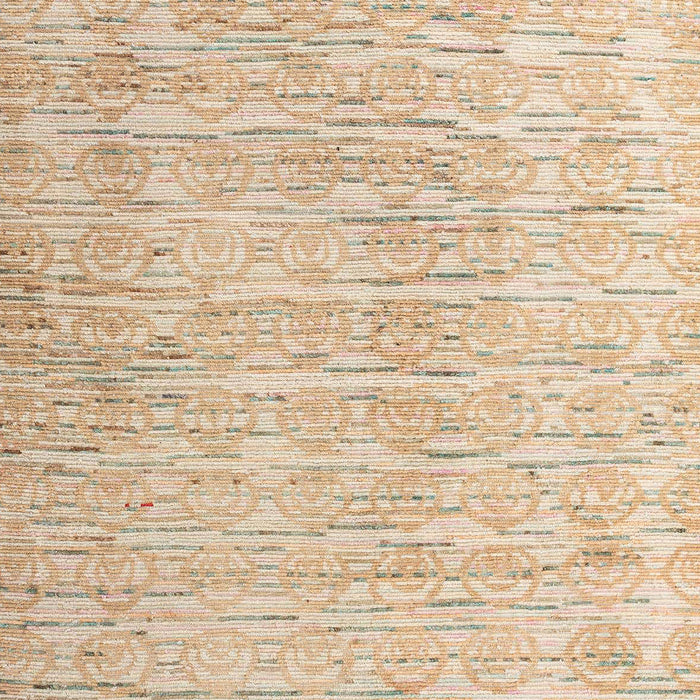 Machine Washable Abstract Deep Peach Orange Rug, wshabs4985