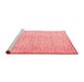 Modern Red Washable Rugs