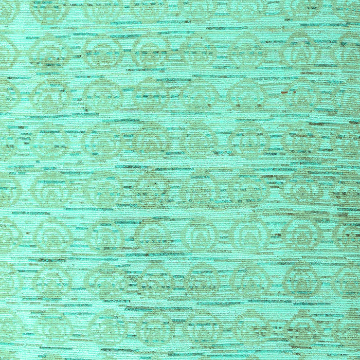 Solid Turquoise Modern Rug, abs4985turq