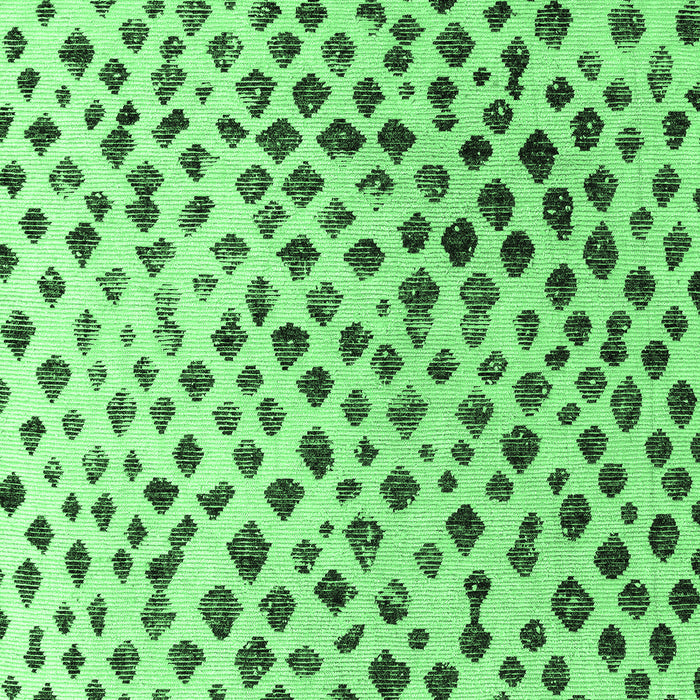 Machine Washable Solid Emerald Green Modern Area Rugs, wshabs4986emgrn
