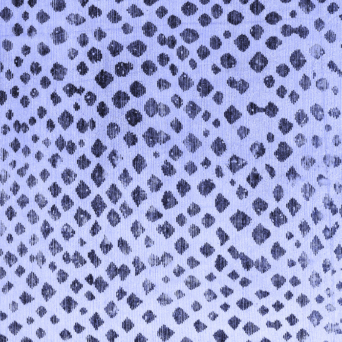 Square Solid Blue Modern Rug, abs4986blu